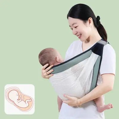 Porte Bébé - BabyCarrier™ - Vert avocat - Bebechouchou